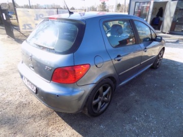 Peugeot 307 II Hatchback 2.0 16V 140KM 2005 Peugeot 307 BIALOLEKA 2.0 Benzyna LPG (140 KM), 2005r. prod. KOMIS TYSI, zdjęcie 2
