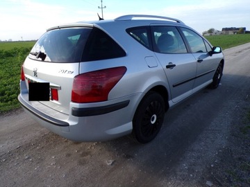 Peugeot 407 SW 1.6 HDi FAP 109KM 2005 Peugeot 407 SW Auto z Niemiec możliwa zamiana Zarejestrowany, zdjęcie 5