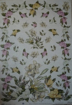 papier do decoupage 50 x 70cm - lilie
