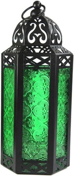 Декоративный фонарь подвесной солнечный фонарь витражный декор свадьба