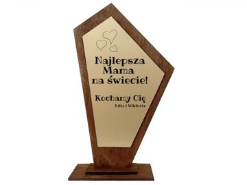 Statuetka prezent na dzień mamy upominek GRAWER