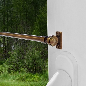 Jealousy MINI CURTAIN RODES для штор, карниз телескопический, регулируемый, 60-80 см