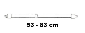 ЩЕТОЧНАЯ МАШИНА 2в1 ДЛЯ МЫТЬЯ СТЕКОЛ АВТОМОБИЛЯ ТЕЛЕСКОПНАЯ СКАБЕЛЬ 53-83