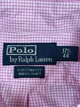 Ralph Lauren koszula męska unikat kratka logo XL