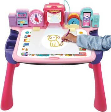 Стол vTech Magic Desk 5в1 буквы рисунки