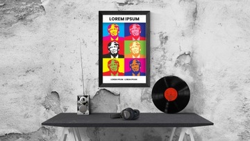 Рекламные плакаты-табло ЛОГО А2 х50 шт.