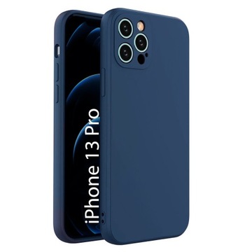 ETUI LIQUID NIEBIESKI SILICON do iPhone 13 Pro
