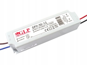 ZASILACZ LED GLP 12V/4A 50W GPV-50-12