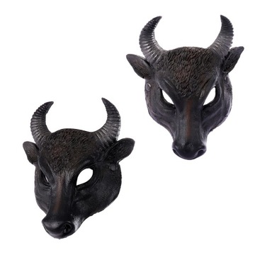 MASKA NA GŁOWĘ PU OX SYMULACYJNA MASKA ZWIERZĘCA MODEL 3D