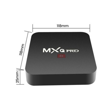 SMART TV BOX 8 ГБ MXQ PRO 4K ДЕКОДЕР ANDROID 7.1