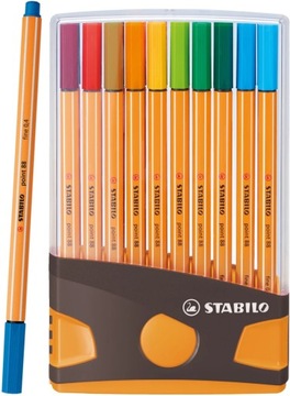 Cienkopis Stabilo Point 88 Zestaw 20x Color Parade
