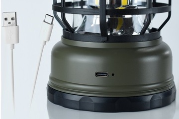 Latarka LED Akumulatorowa Wisząca Stojąca LAMPKA