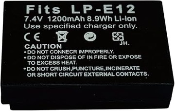 SLODA LP-E12 USB 2 baterie i ładowarka dla Canon