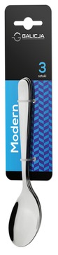 ŁYŻECZKA DO KAWY HERBATY CIASTA MODERN 3szt 24482