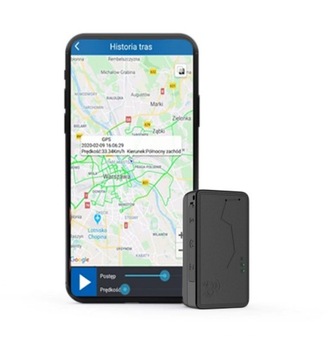 LOKALIZATOR GPS 4G Z WBUDOWANYM MAGNESEM - 30 DNI