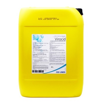 Skuteczny środek, płyn do dezynfekcji VIROCID 20L