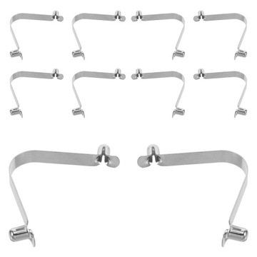 10 SZT. PARASOL Z ZACISKIEM WIOSENNYM SPRĘŻYNOWYM SŁUPKIEM NAMIOTOWYM