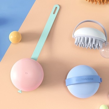 МАССАЖНАЯ ЩЕТКА ДЛЯ МЫТЬЯ ВОЛОС, ГОЛОВЫ И ТЕЛА