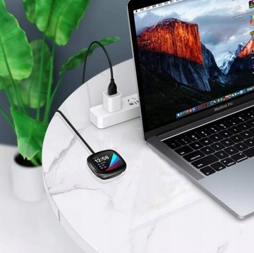 USB-КАБЕЛЬ ПИТАНИЯ КАБЕЛЬ ЗАРЯДКИ ЗАРЯДНОЕ УСТРОЙСТВО FITBIT VERSA 3 SENSE STATION