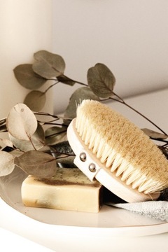 Щетка для влажного и сухого массажа Tampico