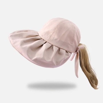 Summer Hats For Women Foldable Sun Hat Visor Suncreen Wide Large Brim