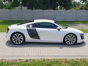 Audi R8 I Coupe 4.2 V8 FSI 420KM 2007 Audi R8 4.2 R Tronic Carbon B&amp;O Salon Polska, zdjęcie 9