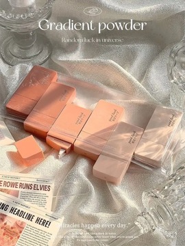 6/12/24 шт., милая оранжевая корректирующая лента с градиентом, белая корректирующая лента