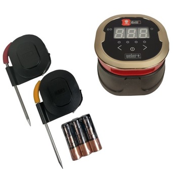Weber 7221 termometr kuchenny do mięsa bezprzewodowy Bluetooth iGrill 2