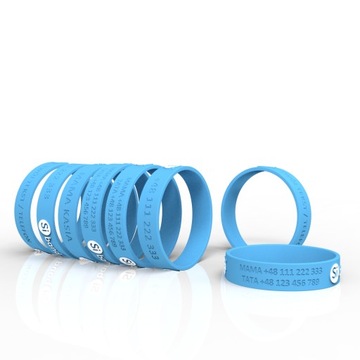 ИДЕНТИФИКАЦИОННЫЙ браслет для ребенка с номером телефона.