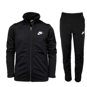 KOMPLET NIKE BLUZA+SPODNIE DH9661-010 r.XL DRESOWY DZIECIĘCY 158-170