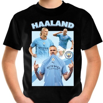 T-SHIRT KOSZULKA DLA DZIECKA ERLING BRAUT HAALAND 128 SUPER JAKOŚĆ