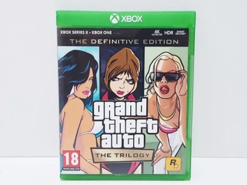 GRA XBOX GRAND THERFT AUTO THE TRILOGY