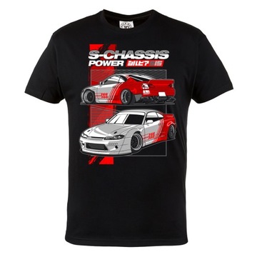 KOSZULKA MOTORYZACYJNA NISSAN S15 ROCKET BUNNY
