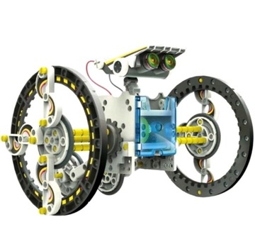 ZESTAW SOLARNY ROBOT EDUKACYJNY KONSTRUKCYJNY 14W1 DO ZŁOŻENIA DIY AG211B