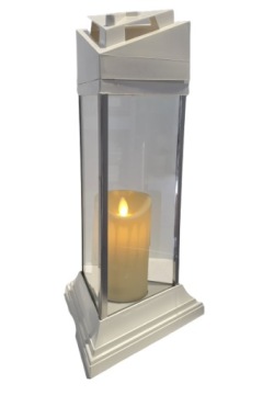 СВЕЧА ЧАСОВНЯ С РОЗОЙ СОВРЕМЕННЫЕ СВЕЧИ ВИТРАЖИ