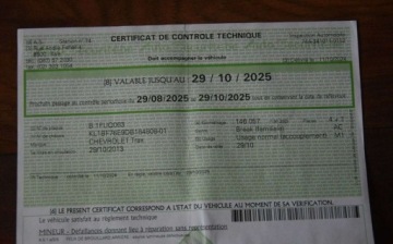 Chevrolet Trax 1.6 115KM 2013 Chevrolet Trax 1.6 MPI Biala Perla Klima Kamera Hak Sprowadzony Oplacony, zdjęcie 35