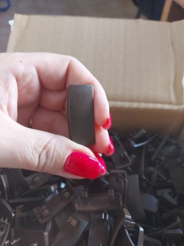 Заглушки ПВХ оконные и водоотводные, 6 шт, темно-коричневые