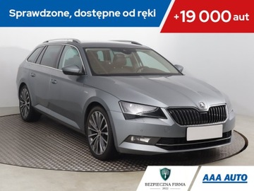 Skoda Superb III Kombi 2.0 TDI 190KM 2015 Skoda Superb 2.0 TDI, Salon Polska, 187 KM, Skóra