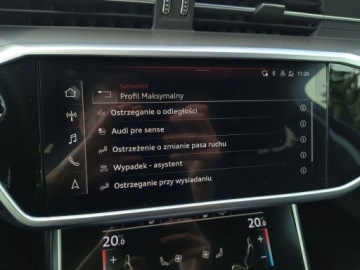 Audi A6 C8 Avant 2.0 40 TDI 204KM 2022 Audi A6 Avant SalonPL serwis ASO 2.0TDI 204KM bezwypadkowy MatrixLED klima, zdjęcie 32