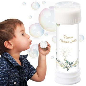 МЫЛЬНЫЕ ПУЗЫРЬИ Первое Святое Причастие, подарок, мята.