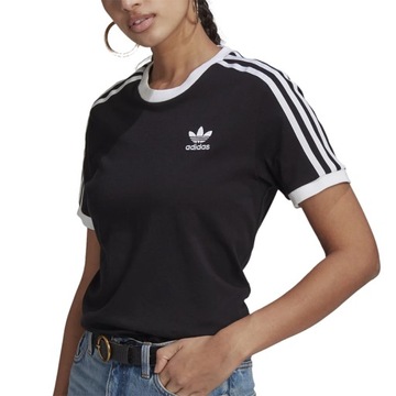 Koszulka damska adidas 3 Stripes Tee GN2900 Originals czarna 32