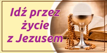 BOŻE CIAŁO 1x2m BANER DEKORACJA OZDOBA NA OŁTARZ