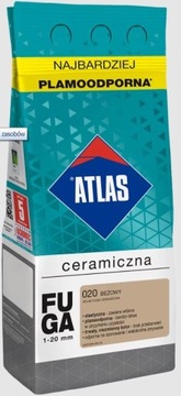 Fuga Ceramiczna 020 Beżowa 5kg - ATLAS