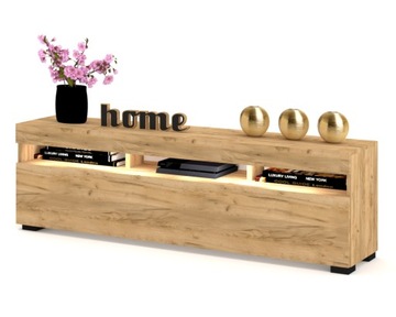 SZAFKA RTV KOMODA STOLIK PLAY CRAFT + LED