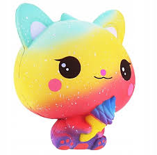 SQUISHY KOTEK KOT GALAXY GNIOTEK JUMBO ANTYSTRESOW