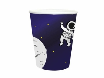 KUBECZKI PAPIEROWE KOSMOS 6 SZT 250 ML