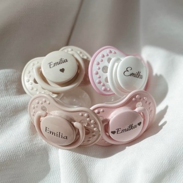 2 персонализированные пустышки Lovi/пустышки с именем