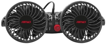 АВТОМОБИЛЬНЫЙ ВЕНТИЛЯТОР, УСТАНОВЛЕННЫЙ НА ПОДГОЛОВНИКЕ, МОЩНЫЙ USB-разъем