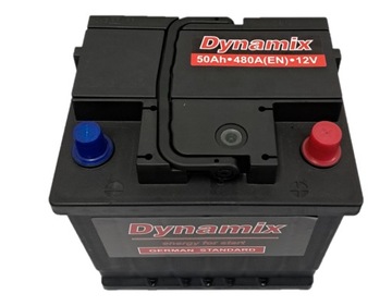Akumulator DYNAMIX 12V 50Ah 480A P+ ZAMIENNIK VARTA BLUE DYNAMIC BOSCH S4