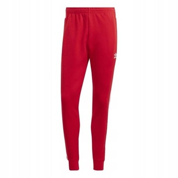 Spodnie dresowe męskie adidas IM4543 czerwone